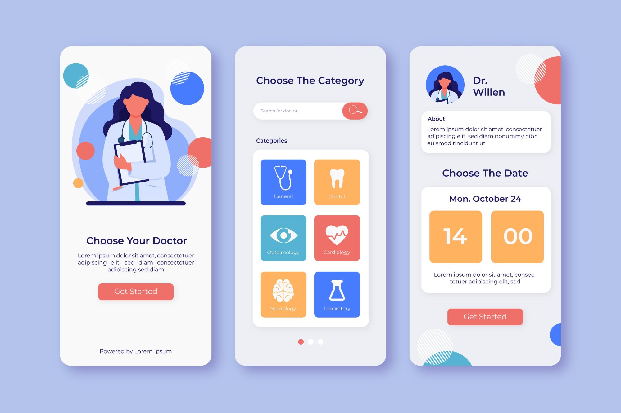 Verdant Health App — mobile app screens